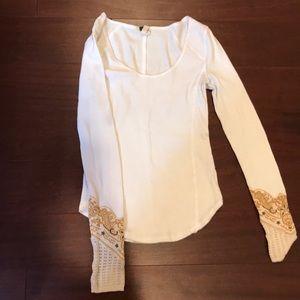 Free People Thermal White